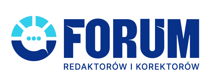 Logo of FORIK, Forum Redaktorów i Korektorów
